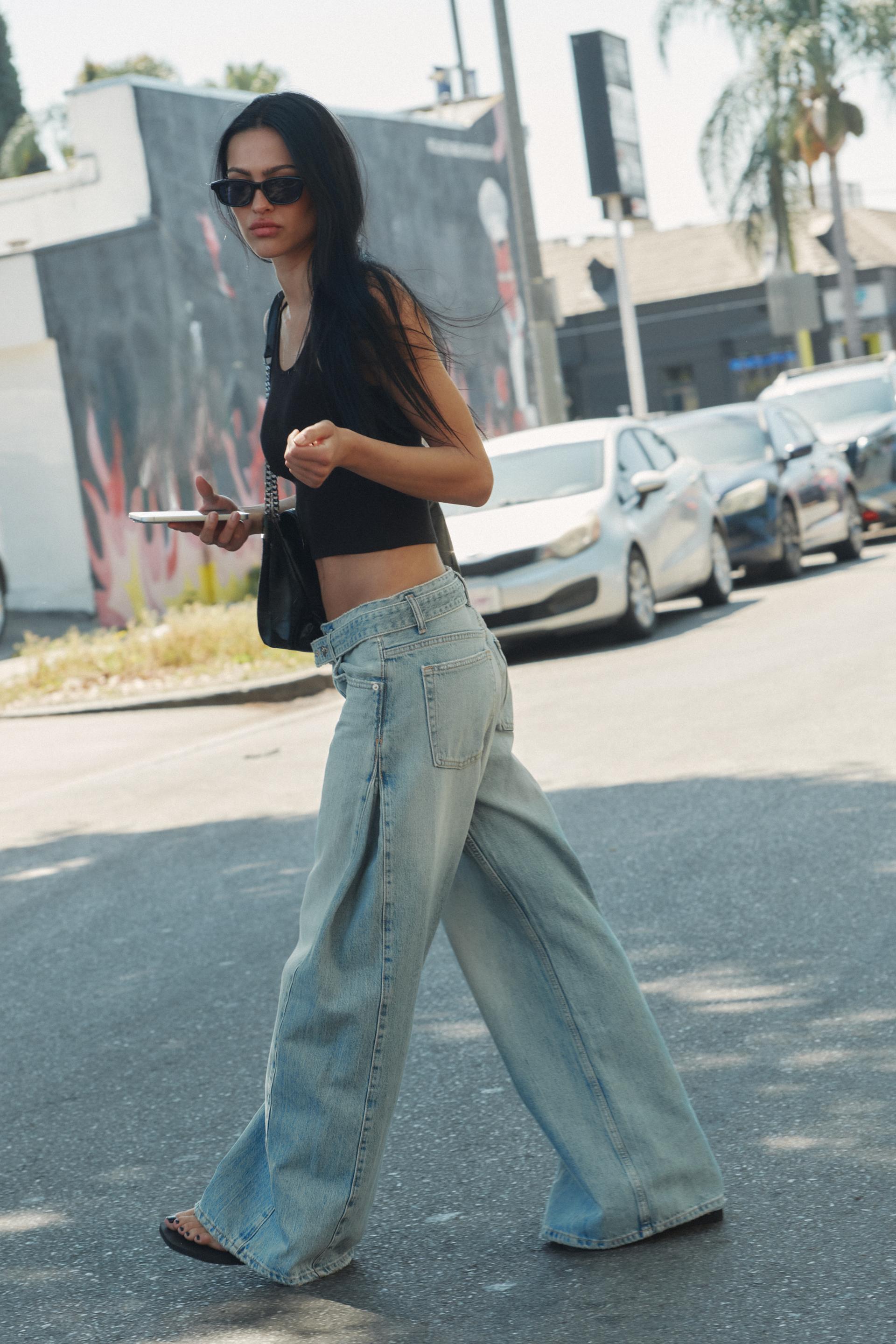 Anne | Strap Jeans