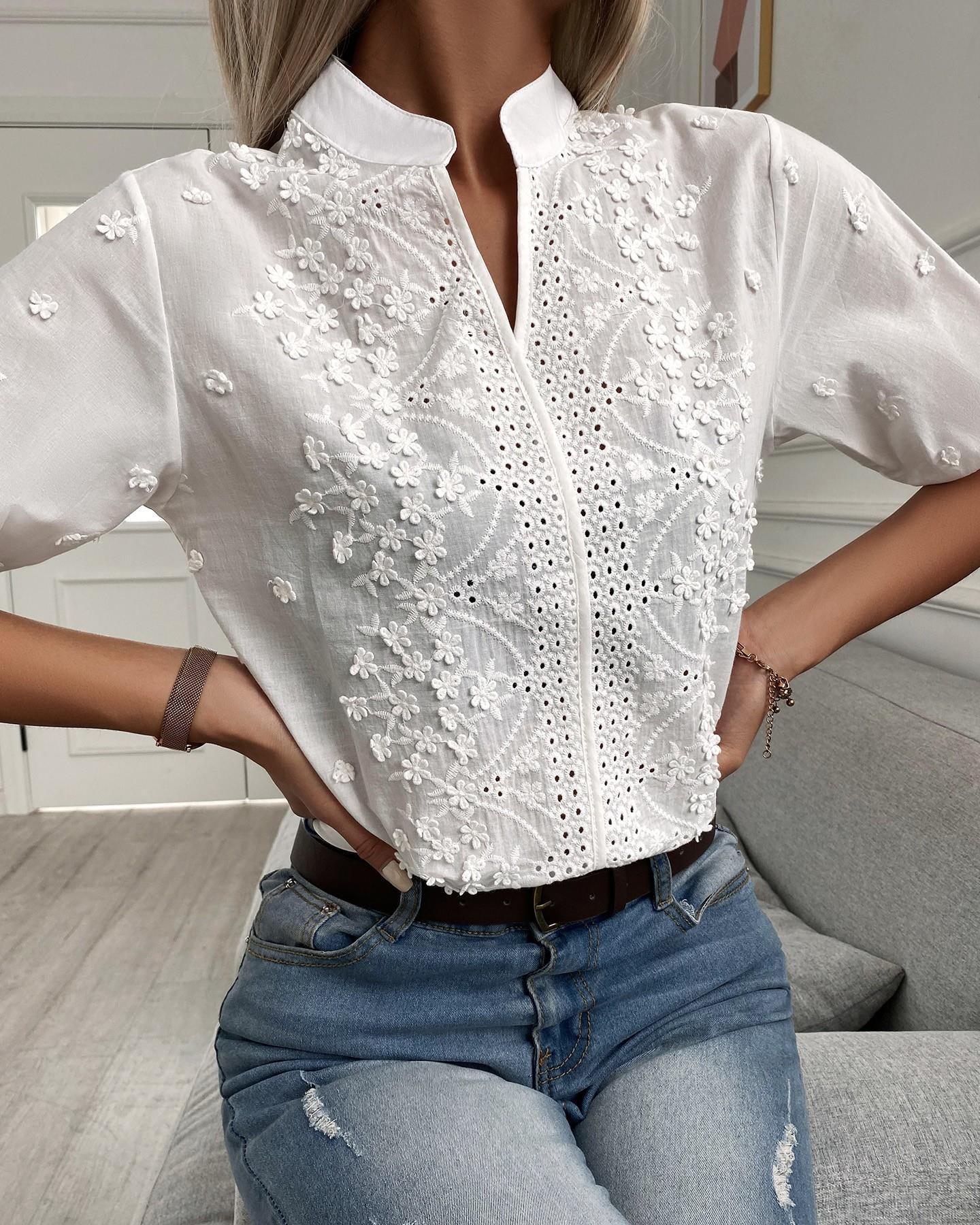 Cressida Embroidered Blouse