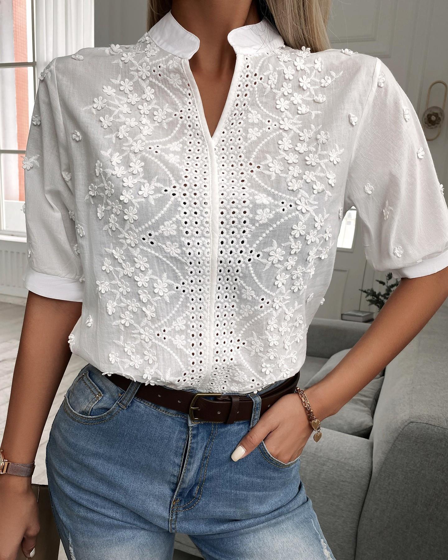 Cressida Embroidered Blouse