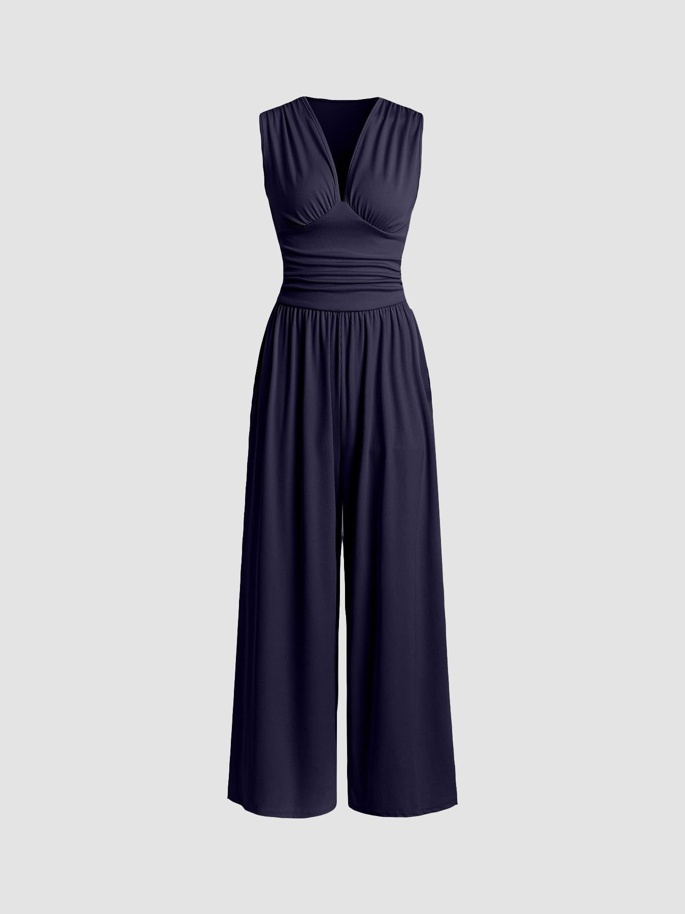 BONNIE | Chic Sleeveless Wide-Leg Jumpsuit